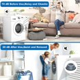 thumbnail image 2 of Anti Vibration Pads,4 Pieces Washing Machine Feet Pads Non-Slip Washing Machine Anti Vibration Pad for Washing Machine and Dryer, 2 of 5