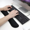 thumbnail image 4 of Clavier Ergonomique en Mousse à Mémoire de Forme Repose-Poignet Base en Caoutchouc Repose-Poignet Adapté pour Jeu de Travail pour Éditeurs Designers Étudiants, 4 of 9