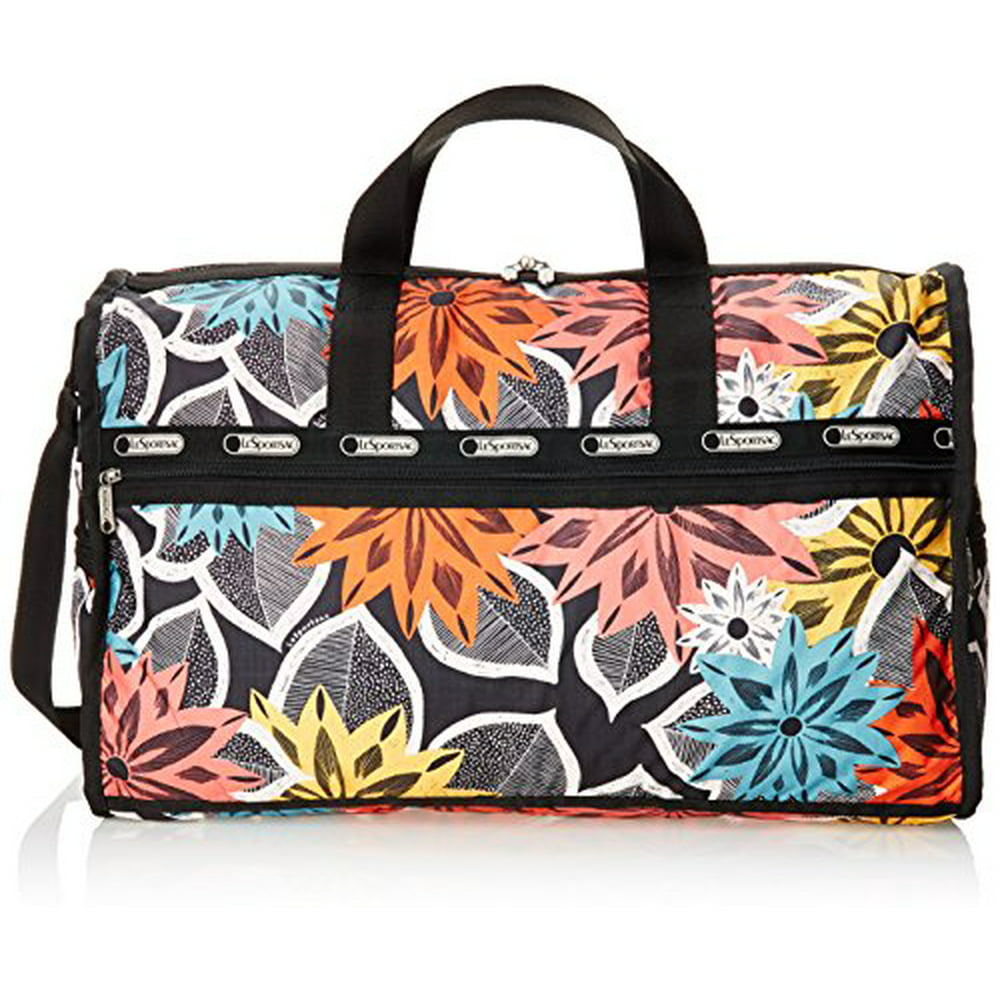 LeSportsac Large Weekender Duffel Bag (Caraway Floral) - Walmart.com ...