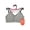 HGRAY/BLK, variant on Girls' Seamless Ruched Recycled Bra, 2-Pack, Sizes XS-2XL