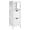 White, variant on Floor Cabinet, Corner Storage Unit, 2 Drawers, Multifunctional Organizer, 35 Inches Height, Green