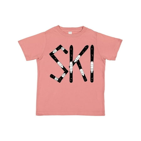 

Inktastic Ski Rough Text Gift Toddler Boy Girl T-Shirt