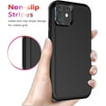 thumbnail image 5 of Diverbox for iPhone 12 Case [Shockproof] [Dropproof] [Tempered Glass Screen Protector + Camera Lens Protector],Heavy Duty Protection Phone Case Cover for Apple iPhone 12(Black), 5 of 7