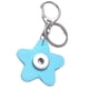thumbnail image 1 of Llavero de aleación sólida de llavero Estrella de Pentagrama Azul claro, 1 of 9