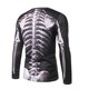 thumbnail image 3 of Camiseta de manga larga GRAJTCIN con estampado 3D de esqueleto, 3 of 3