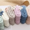 thumbnail image 2 of 6Pairs Fuzzy Socks for Women - Fluffy Socks Women, Cozy Socks for Women Slipper Socks, Womens Fuzzy Socks Super Soft Comfort of Coral Fleece, Thick Super Warm for Winter Home, 2 of 7