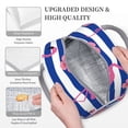 thumbnail image 3 of Disketp Flamingo Bolsa Térmica para Almuerzo, Lonchera con Abertura Amplia y Gran Capacidad, Organizador Reutilizable para Mujeres, Hombres y Adultos, 3 of 6