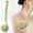 B, variant on Byujiro Three-in-one Soft Hair Long-handle Double-sided Bath Brush for Rubbing Back and Feet
