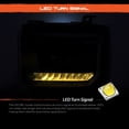 thumbnail image 4 of AKKON - LED - For 14-18 GMC Sierra Full LED High/Low Beam With Sequential Turn Signal Chrome Projector Headlight, 4 of 7
