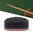 thumbnail image 3 of Pointe de Queue de Billard PU 5 Pointes de Queue de Piscine Contrôle par Boule Accessoires de Billard Marron 10mm, 3 of 9