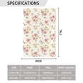 thumbnail image 6 of Sigee Floral for Live Happy Decorative Small Garden Flag,Double Sided Yard Flags Holiday Garden Flags for All Seasons, 6 of 9