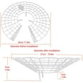 thumbnail image 2 of 8 Pack Strawberry Supports - Strawberry Plant Support with 3 Sturdy Legs - Strawberry Growing Racks Strawberry Growing Frame,Protection of Strawberry Plants from Mold, Rot and Dirt(White), 2 of 7