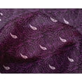 thumbnail image 4 of oneOone Silk Tabby Fabric Leaves & Paisley Block Decor Fabric Printed BTY 42 Inch Wide, 4 of 4