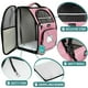 thumbnail image 4 of Mochila Portadora para Perros PetAmi para Gato y Cachorro hasta 8 kg Rosa, 4 of 7