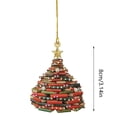 thumbnail image 2 of Huanglei Book Lovers Fun Reads Christmas Books Acrylic Ornaments, 2 of 8