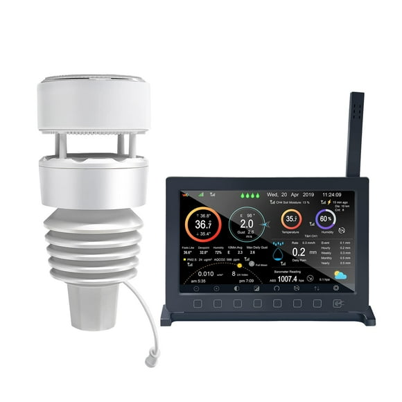 Estación meteorológica ECOWITT Wittboy Pro HP2564 con pantalla TFT de 7 pulgadas