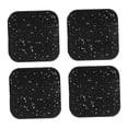 thumbnail image 2 of DYNWAVECA 4Pcs Treadmill Mat Exercise Equipment Pad for Washer Bike Elliptical Machine, 2 of 9