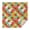 Pioneer Flower Floral, variant on Pioneer Flower Floral Print Pattern Square Tablecloth, Waterproof Wipeable Spillproof Washable Table Cover for Home Kitchen Party Decor, 42"x42"