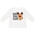 thumbnail image 3 of Inktastic Doggone Cute- happy puppy Boys or Girls Long Sleeve Toddler T-Shirt, 3 of 5