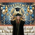 thumbnail image 6 of Elainilye 2025 Graduation Decoration Banner, Personalized Congrats Grad Backdrop, Graduation Party Photo Background Banner, Party Decoration Supplies for Grad Celebration, 6 of 6