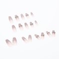 thumbnail image 5 of 24pcs Shiny False Nails Glitter Wearable Long Fake Nails, 5 of 5