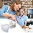 thumbnail image 2 of Molde Cubo de Hielo Amor Torta Chocolate Antiadherente Grado Alimentario Chocolate Caramelo Jelly Ice Snacks Papel Cupcake Hornando Moldes para Chocolate, 2 of 8