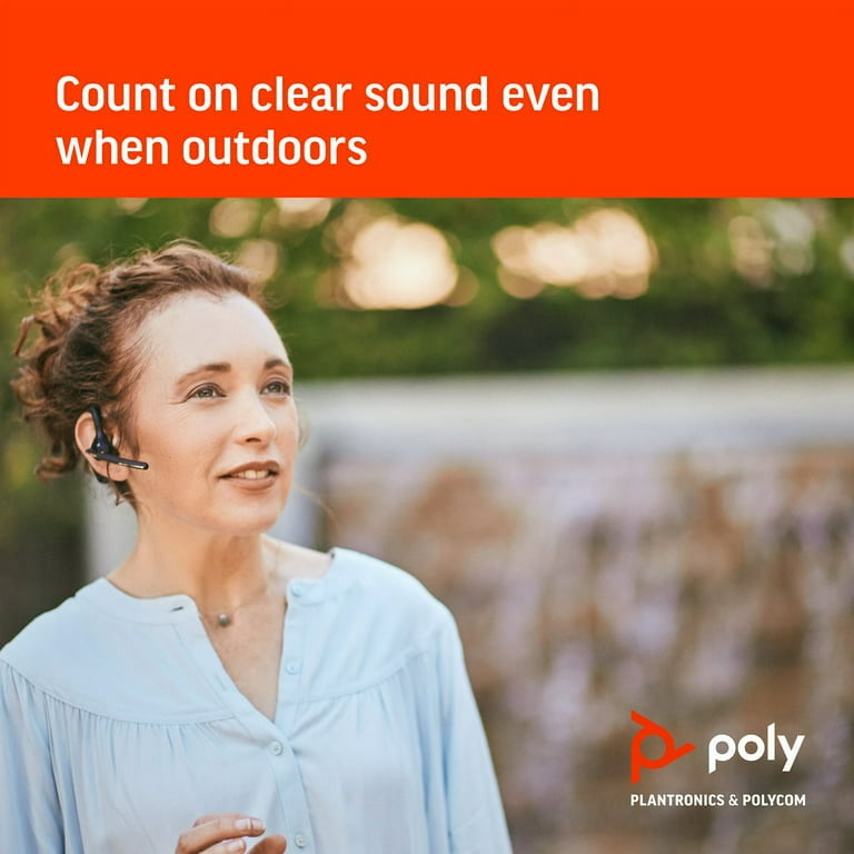 HP Poly Voyager 5200 Wireless Headset - Single-Ear Bluetooth HP Poly Voyager 5200 Wireless Headset - Single-Ear Bluetooth