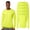 Neon Yellow 5 Pcs, variant on High Visibility Short Sleeve Workwear Tee, 100% Polyester Hi Vis Pro-Lock Performance Long Sleeve T-Shirt (Neon Yellow 9 Pack, L)