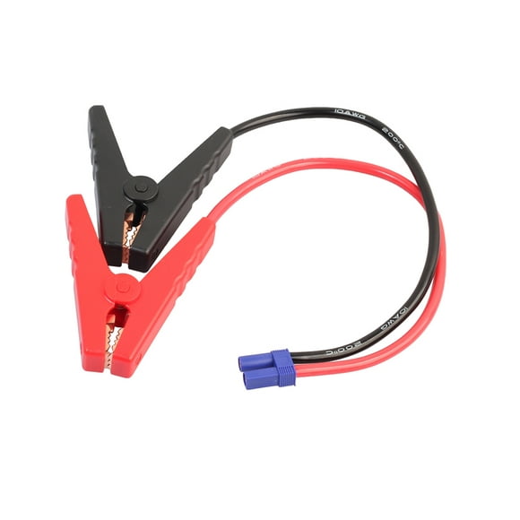 EC5 Emergency Power Lighting Auto Jump Start Clamp; Car Battery Line Emergency Cable Clip Batteries Connection Wire Car Jump Start Clamp
