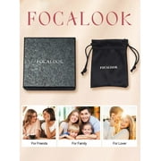 FOCALOOK Black Dangle Earrings for Women Hypoallergenic Minimal Long Thin Drop Dangling Vertical Bar Earrings
