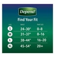 thumbnail image 3 of Depend Night Defense Adult Incontinence Underwear for Women, Disposable, Overnight, Medium, Blush, 60 Count (4 Packs of 15) (Packaging May Vary), 3 of 9