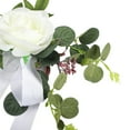 thumbnail image 3 of 6pcs Aisle Pew Flower Arrangement for Wedding Ceremony Aisle Chair Back Floral Decoration, 3 of 21