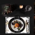 thumbnail image 3 of Koyal Wholesale Halloween Placemats, Crow's Nest Disposable Cardstock Paper Table Mats for Dining, 8-Pk, 3 of 5
