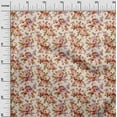 thumbnail image 3 of oneOone Cotton Cambric Rose Brown Fabric Floral Sewing Material Print Fabric By The Yard 42 Inch Wide, 3 of 5