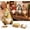 C#071, variant on DIY Patchwork Animal Kit Christmas Gnome DIY Patchwork Kit, 3D Cat Sewing Project, 8 Styles Gnome Doll Making Kit, Handmade Holiday Decor Gift E