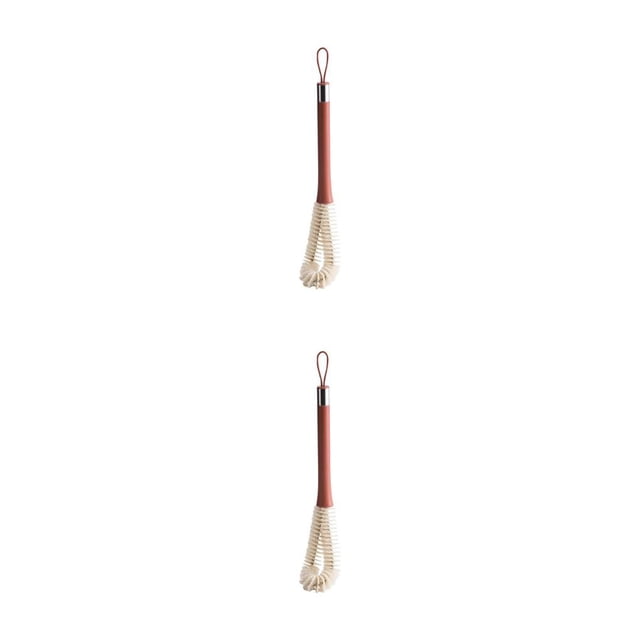 Injueey Cepillo de limpieza para biberones de leche para bebés, cepillos de mano con rotación de 360 grados, herramienta de fregado Type1 NO1