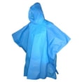 thumbnail image 2 of Totes Kids' Hooded Pullover Rain Poncho with Snaps (Pack of 2), 2 of 4