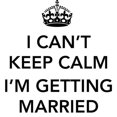 thumbnail image 3 of CafePress - I Can’T Keep Calm, I’M Getting Married Pajamas - Women's Light Pajamas, 3 of 4
