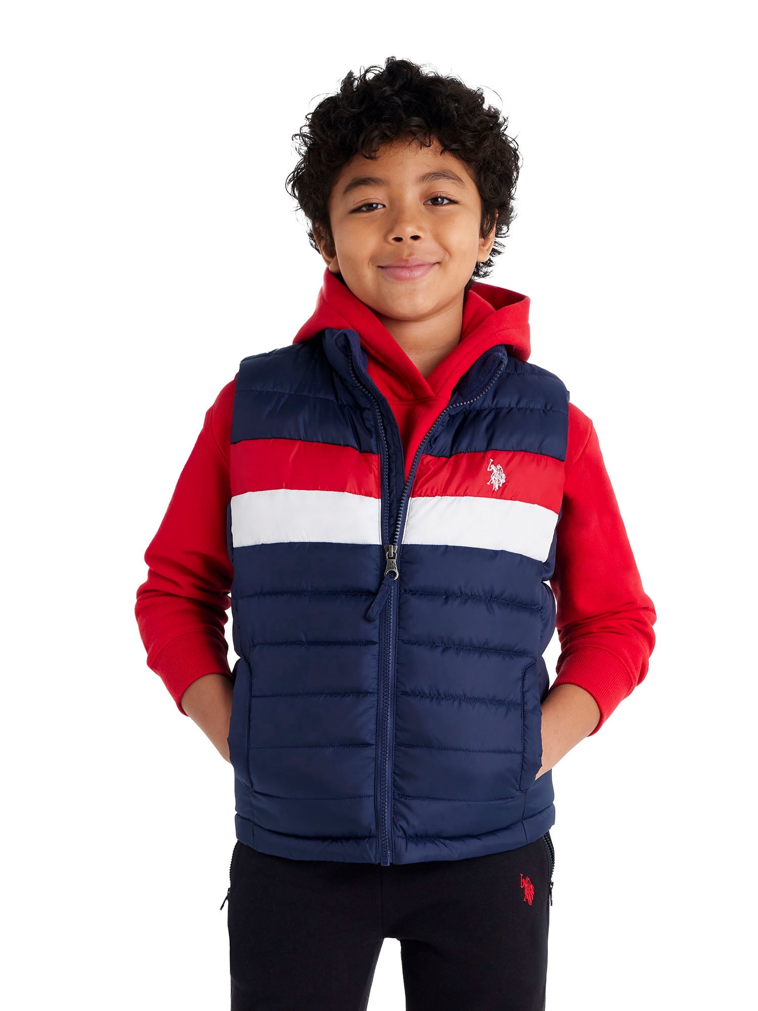 U.S. Polo Assn. Kids Puffer Vest, Sizes 4-18
