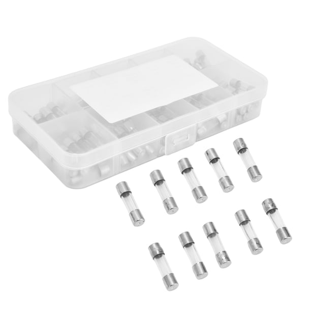 Fusibles, Fusible De Acción Rápida 0,2-20 A, 10 Tipos, Uso Amplio Con Caja De Almacenamiento Para Electrodomésticos Para Equipos Eléctricos