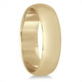 thumbnail image 2 of SZUL Women's 5mm Domed Comfort Fit Wedding Band in 14K Yellow Gold, 2 of 4