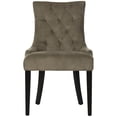 thumbnail image 2 of SAFAVIEH Abby 19''H Tufted Side Chair, Grey/Silver Nail Head, Set of 2, 2 of 9