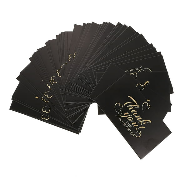 MERRYHAPY 50-Pack Thank You Cards with Ample Writing Space for Personal Messages and Bulk Use