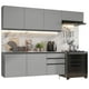 thumbnail image 1 of Cocina Integral Completa Modular Madesa Nice 260cm Gris, 1 of 10