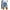 Light Blue, variant on ONLYSHE Blue Women Distressed Denim Shorts Junior Shorts High Waist Zipper S