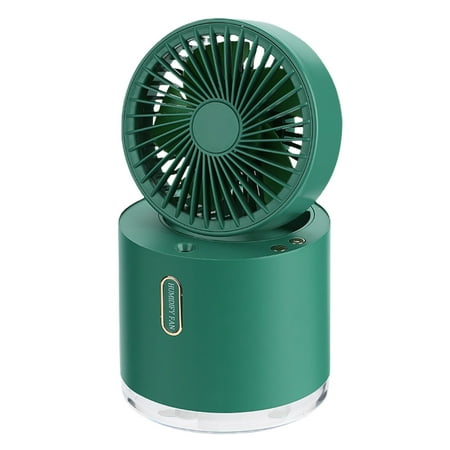 

Paiwinds Portable Air Conditioner Fan Mini Quiet USB Desk Fan，Evaporative Air Cooler With 3 Speeds Strong Wind With LED Light