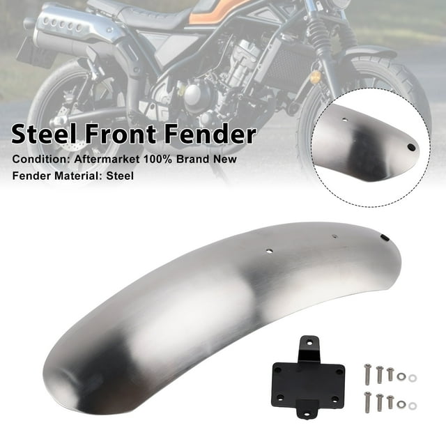 Steel Front Fender Mudguard For HONDA CL250 CL300 CL500 SCL500 2023-2025 Primary