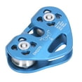 thumbnail image 1 of Polea de Escalada, Poleas de Doble Cuerda de Aluminio para exteriores, Polea de Polea de Escalada de Eje Tierno Flojo para Montañismo, 1 of 7