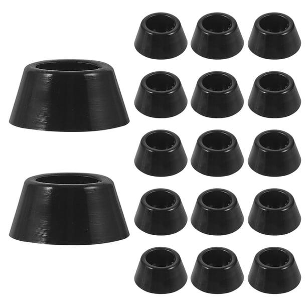 20 piezas de patas de goma pequeñas antideslizantes para muebles, almohadillas para tablas de cortar, patas de goma