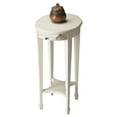thumbnail image 3 of Home Square Table d'Appoint en Bois Finition Blanc Cottage - Ensemble de 2, 3 of 3